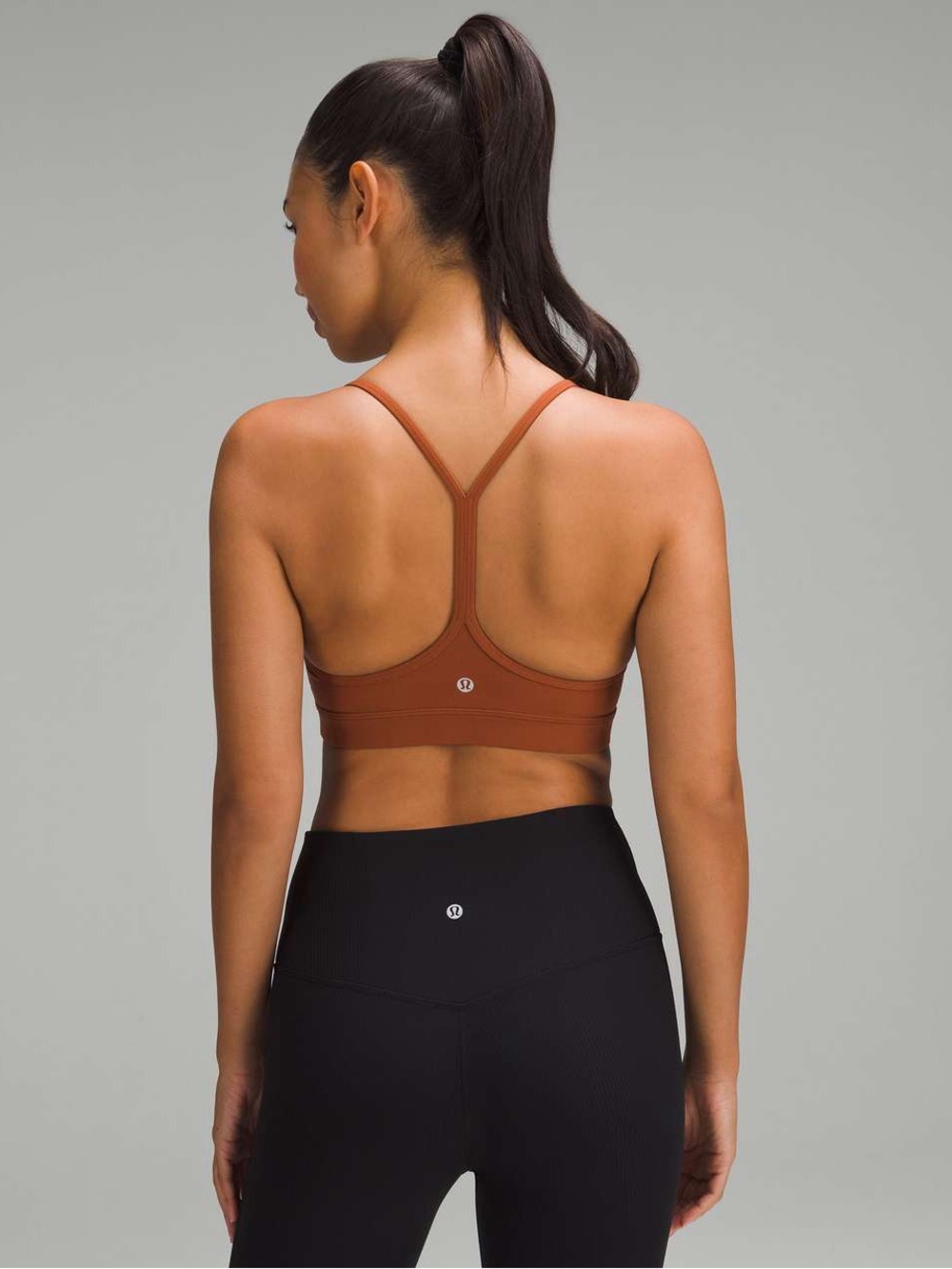 lululemon Flow Y Sports Bra - Dusty Clay Shade (Size 4)